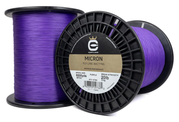 Cortland Micron Backing Purple