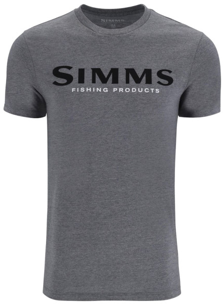 Simms Logo T-Shirt athletic heather