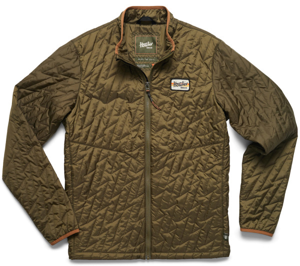 Howler Brothers Voltage Quilted Ultralight PrimaLoft Jacket - olive