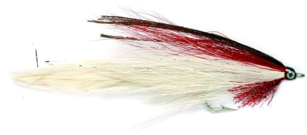 Fulling Mill Streamer - Deceiver red/white