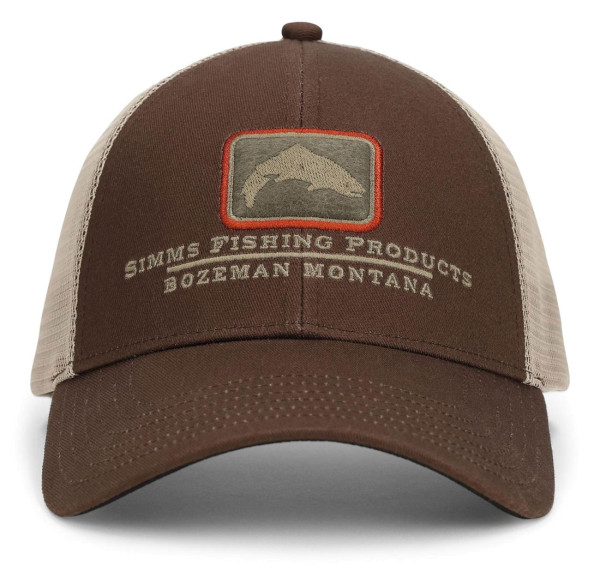 Simms Trout Icon Trucker Cap kona