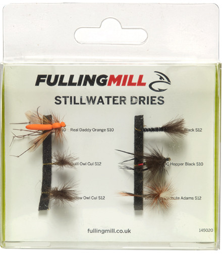 Fulling Mill Fliegenset Stillwater Dries Trockenfliegen Selection