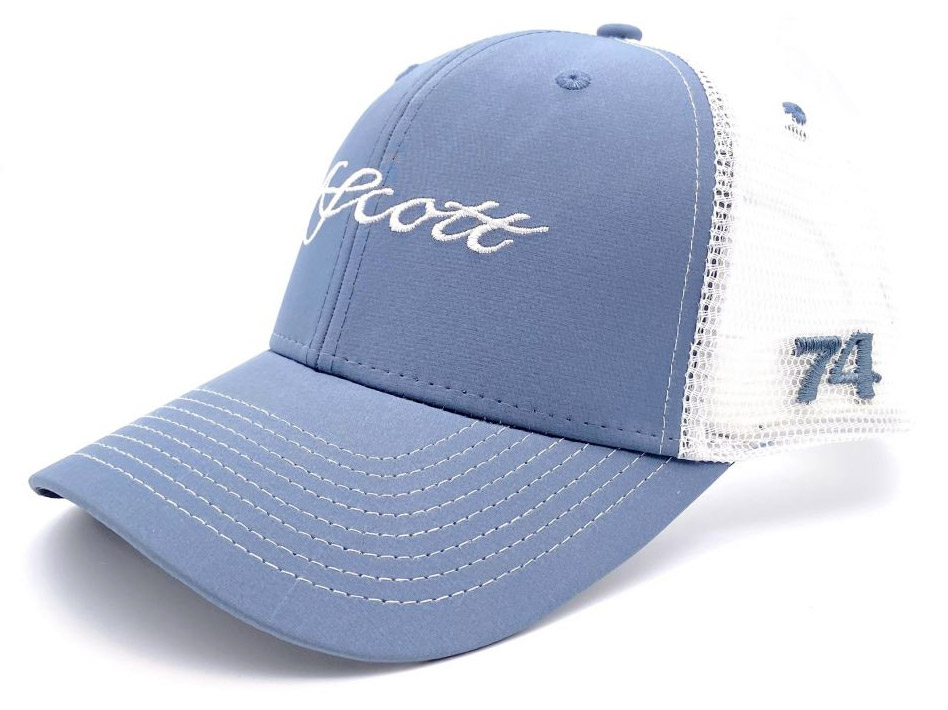 Scott Eco Mesh Hat Schirmmütze steel/white | Kappen und Hüte